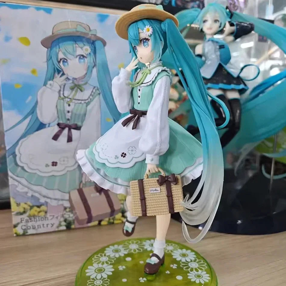 Judai Fashion Figure Hatsune Miku Country PVC Action Figure Model Doll Toys Gift