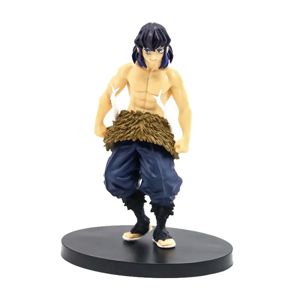 16cm Anime Demon Slayer Kimetsu no Yaiba Figure Kamado Tanjirou Action Figure Agatsuma Zenitsu Nezuko Warrior PVC Doll Model Toy