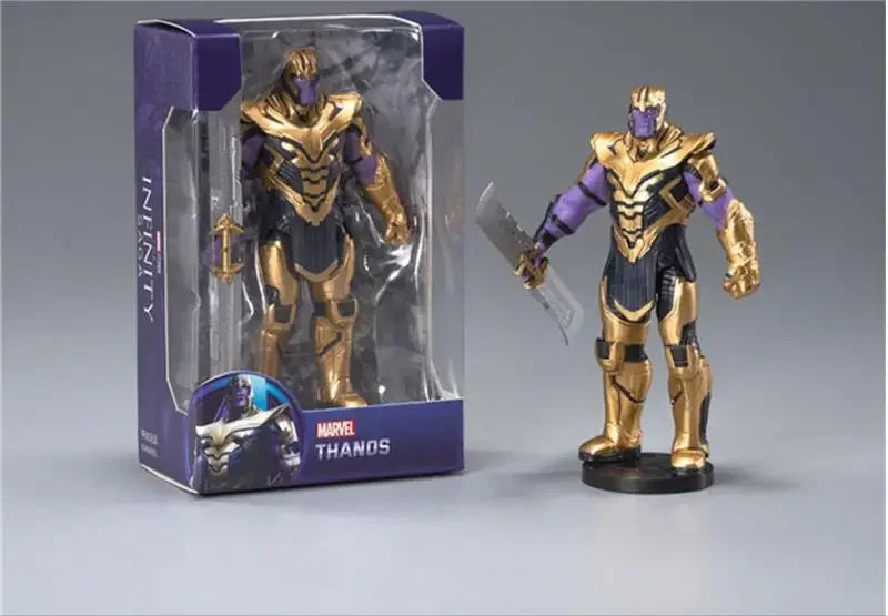 ZD Toys Official Avengers Legends: Iron Man, Spider Man, Thor, Captain America, Thanos, Hulk, War Machine Action Figures