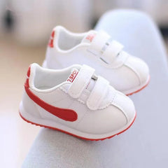 Kids White Shoes Baby Breathable Shoes Boys Girls Toddler Footwear Patchwork