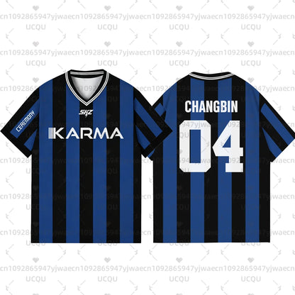 Adult Women's Men's Boys' Casual Sporty KARMA Ceremony 3D Print Graphic T-Shirt Girl Tee Outdoor Sports T-shirt