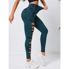 Tie Dye Yogo Gym Leggings Women Seamless Sport Tights Leggings