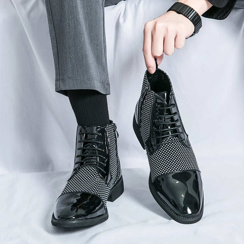 Men's Shoes Comfortable Mens Casual Shoes High-quality Business Leather Shoes New Fashionable Formal Shoes Non-slip Office Shoes