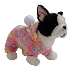 Pet Clothes Flannel Dog Costume Dog Cold Weather Coats Cat Apparel Soft Flannel