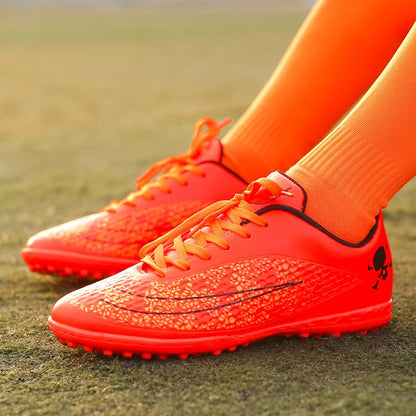 Men Soccer Shoes Kids Football Boots Women Breathable Soccer Cleats