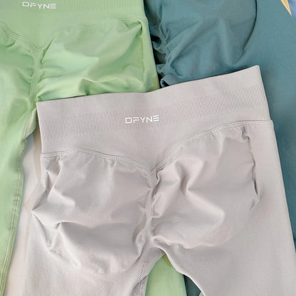 Dfyne Impact Leggings Seamless Gym Clothing for Women Push Up Leggings