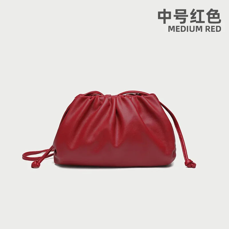 Designer Soft Pu Leather Women Shoulder Bag Small Crossbody Bags