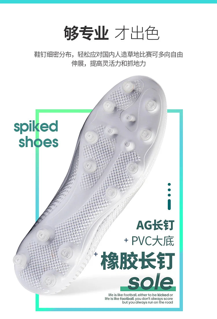 Men's Quality Football Boots Assassin Chuteira Campo TF/AG Football Shoes Futsal
