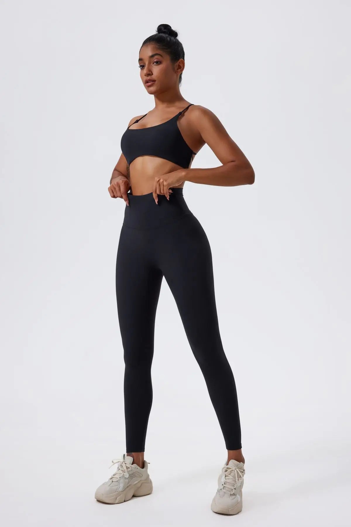 Super Soft Fabrics Yoga Pants High Waist Tights Women Push Up Sports Leggings
