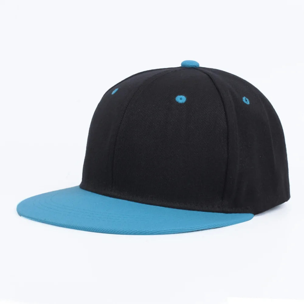 Unisex Cap Acrylic Plain Snapback Hat Adult Hip Hop Baseball Caps for Men