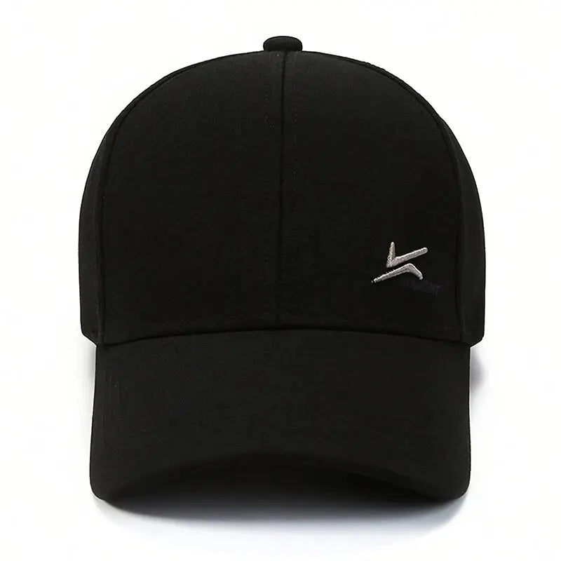 Unisex Two Hook Embroidery Baseball Caps Spring and Autumn Outdoor Adjustable Casual Hats Sunscreen Hat