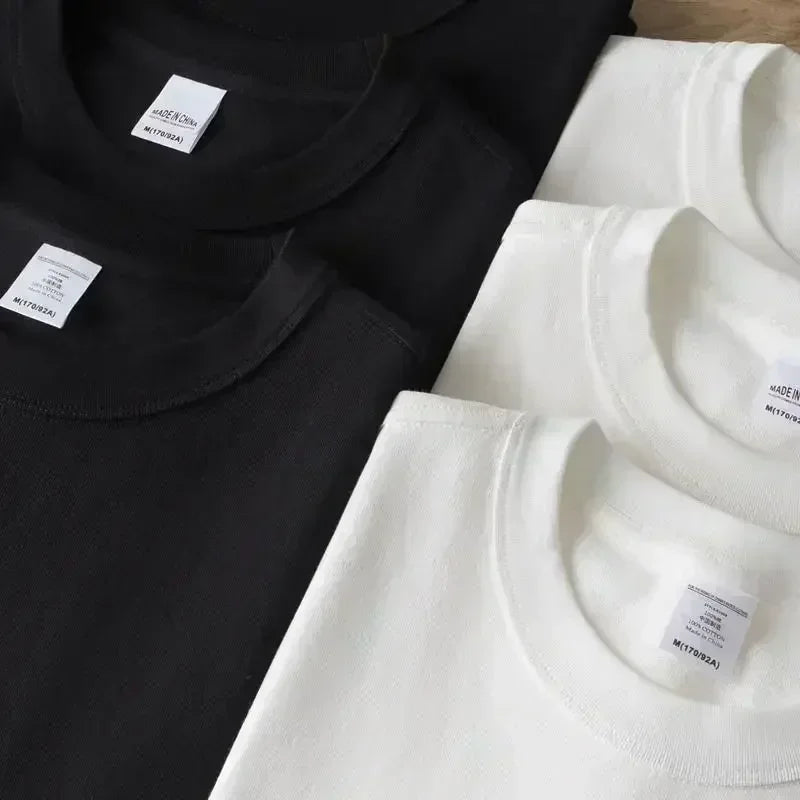 Men's Saints Tears Graphic T-Shirt Heavyweight 180gsm Cotton Streetwear Tee Relaxed Fit Crewneck Shirt for Hip-Hop Church Events