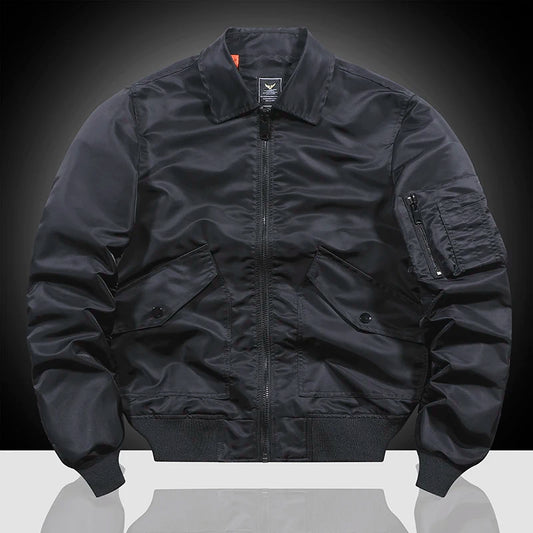 Pilot Coat Men's American Vintage Motorcycle Riding Top Casual