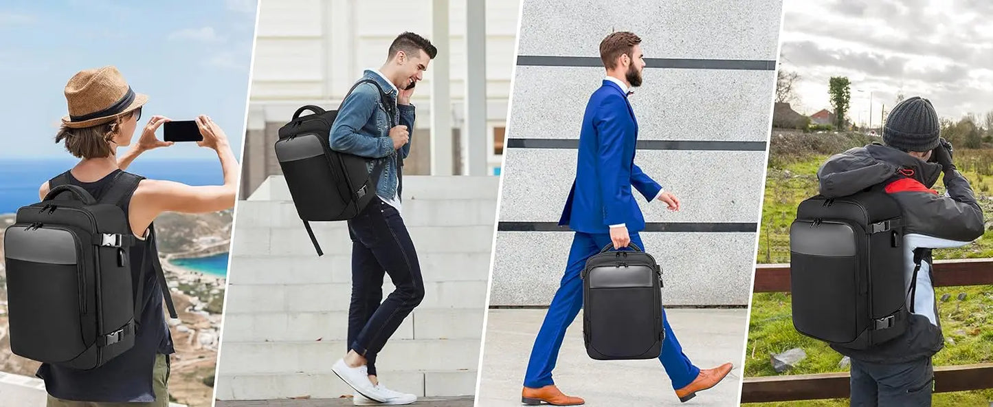 ryanair 40x20x25 and 45x36x20 Travel backpack,Laptop Backpack,unisex.Multifunctional bag,School Bag,university,trekking rucksack