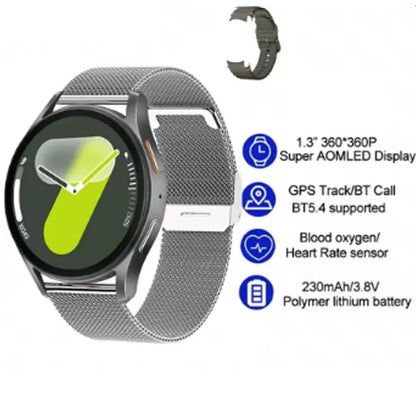 For Samsung S21 A21 A7 m51 S8 Note20 s20 ultra note10 lite Smart Watch Bluetooth Call Phone Smartwatch Heart Rate Men Sports