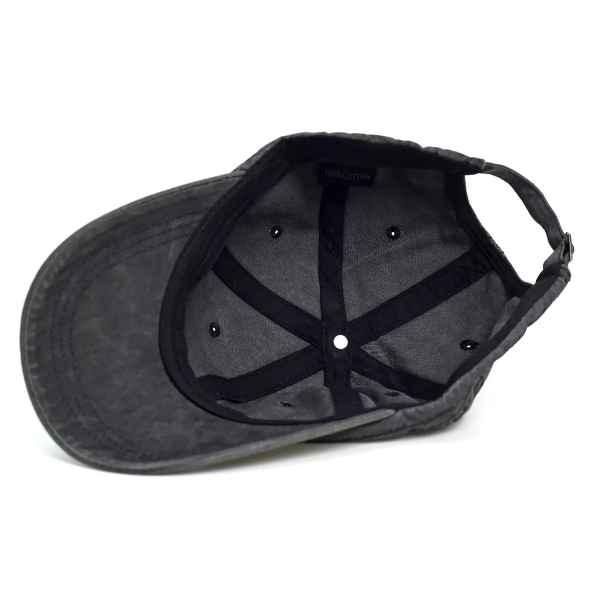 Washed Cotton Baseball Cap Men Women Casual Vintage Dad Hat Adjustable Trucker Style Low Profile Outdoor