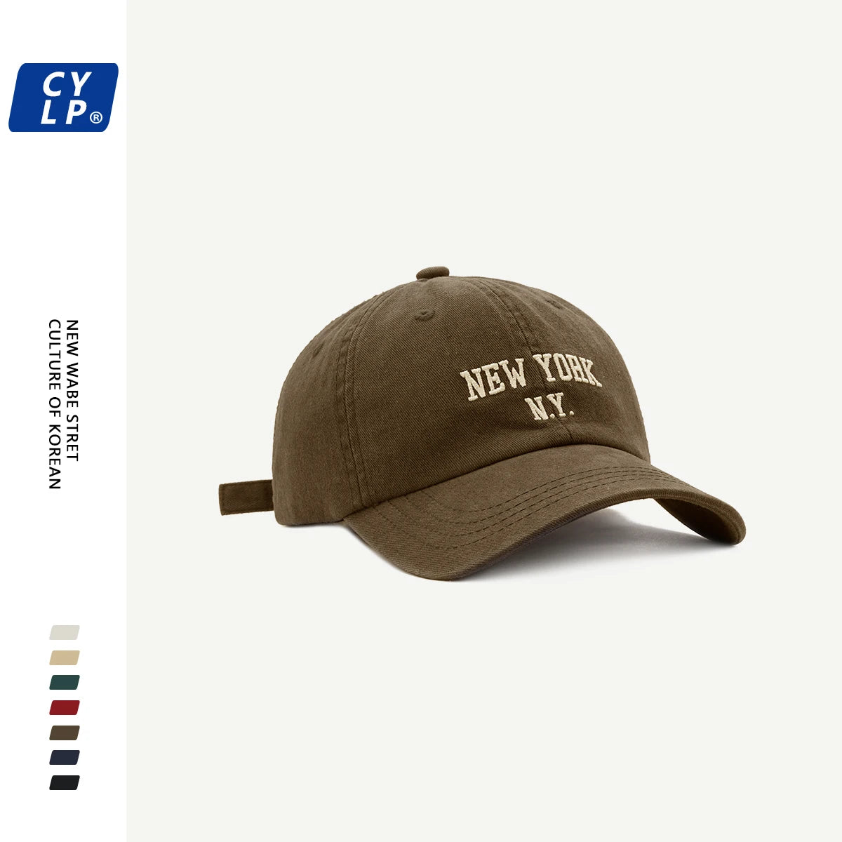Retro Nostalgia Embroidered Baseball Caps Spring Autumn Women Men Leisure Peaked