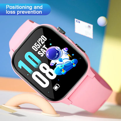 Kids Smart Watch 4G Multifunctional Waterproof SOS GPS Location Camera Call Sim Card Child Gifts Sports Digital Watches Tracker