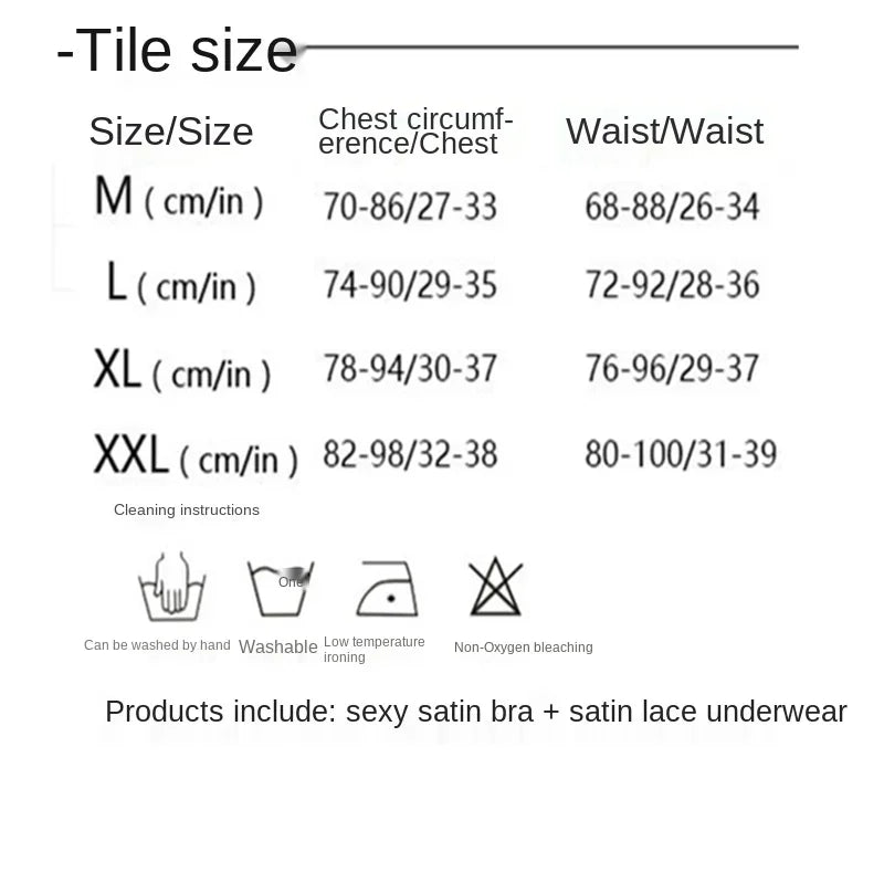 Women's Underwear Sets Bra and Panty Set Women's Underwear Bra Set Bralette