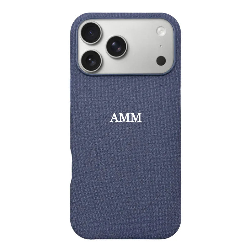 For lphone 17 pro max 17PRO 17 16 Leather PU Personalized Initials Custom Magsafe leather Phone Case