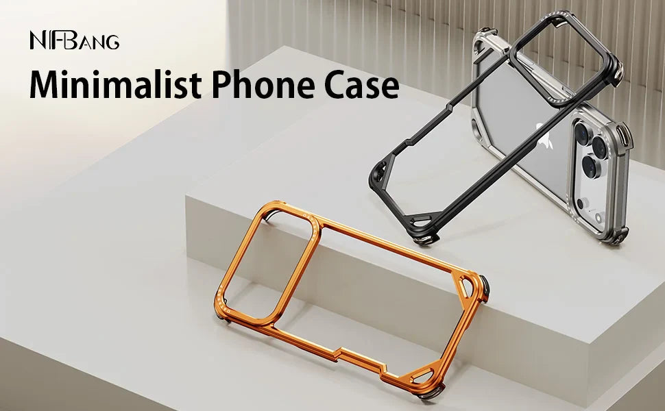 Case for iPhone 17 Pro Max 17 Air Magsafe Metal Shockproof Protective Phone Cover Aluminum Alloy Anti-Drop Shells