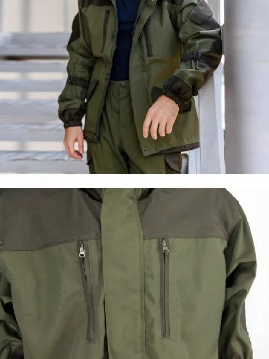 GORKA-5 Combat Suit Set SMTP E7 Outdoor Hunting Combat Suit for Russian Men's Jacket Combat Suit Hunting Work Uniform