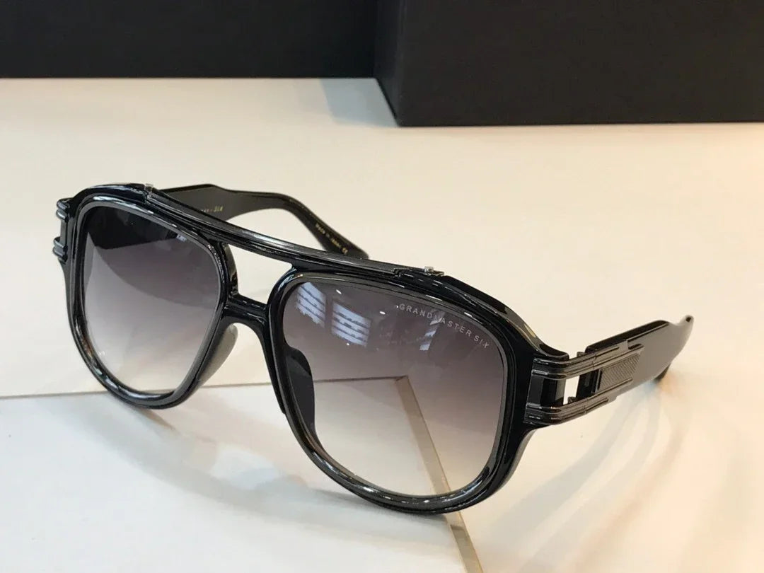 ADITA Grandmaster six Top High Quality Sunglasses for Men Titanium Style Fashion Design Sunglasses for Womens  with box