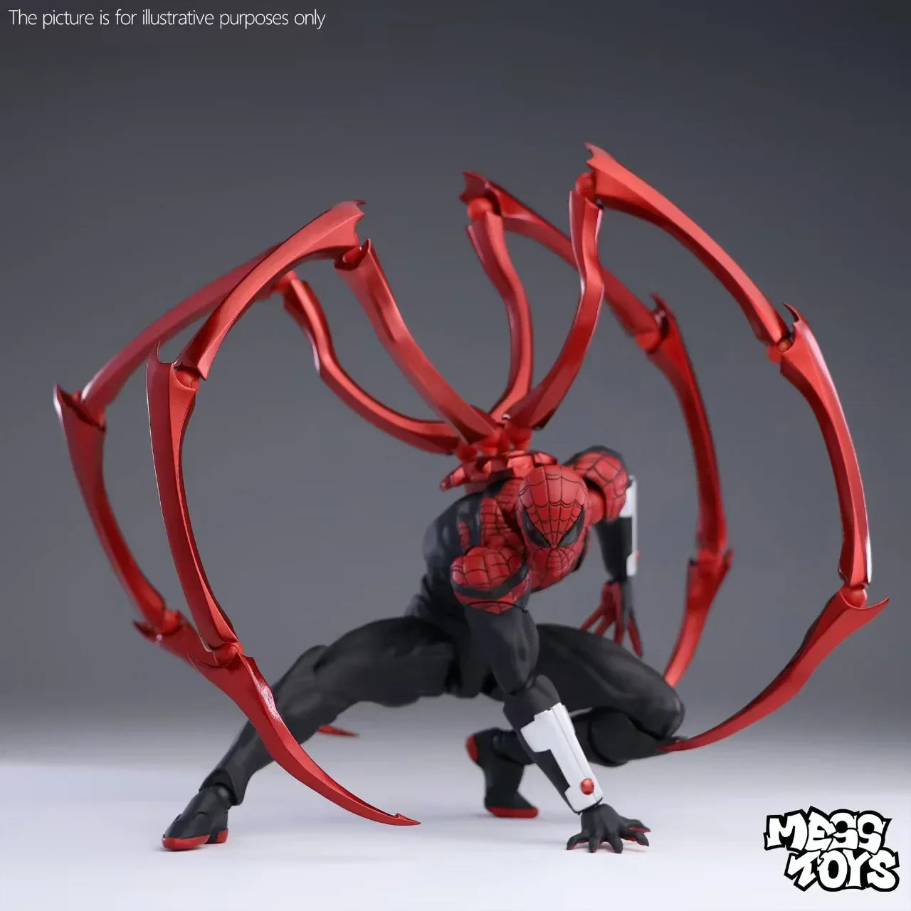 In Stock Mess Toys Superior Spider Man Doctor Octopus Peter Parker Messtoys Spiderman Neighbor Anime Action Figure Gifts Toys