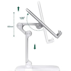 Desk Mobile Phone Holder Stand For IPhone IPad Xiaomi Adjustable Foldable