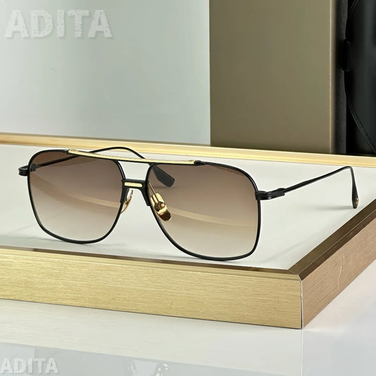 ADITA ALKAMX DTS100 Top Quality Sunglasses for Men Classic Women Luxury Brand Designer Fashion sun glasses UV400 With box