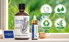 100ML Tea Tree Essential Oils for Diffuser Humidifier Aromatherapy Massage Aromatic Oil for Candles Making Soap Hair care