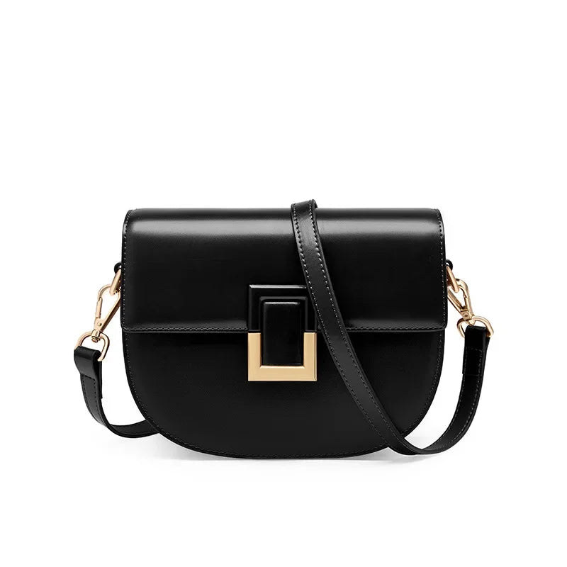 Women Genuine Leather Shoulder Bag Female Fashion Crossbody Bag Casual