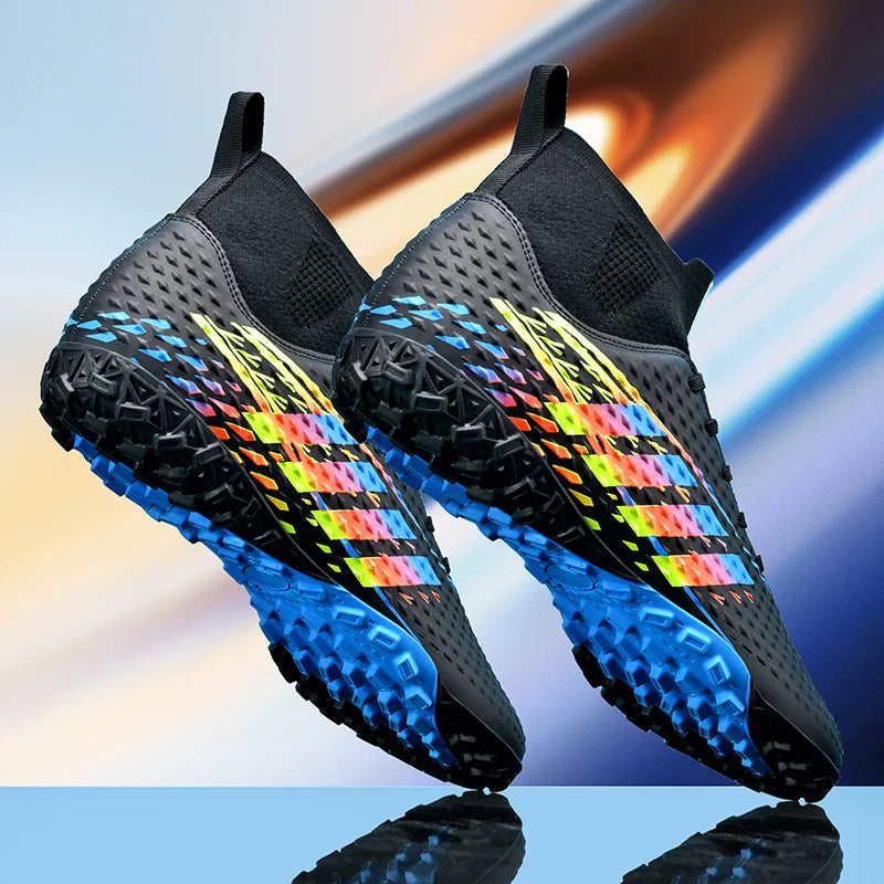 Men's Sneakers Soccer Shoes Football Boots Cleats Breathable Training Match