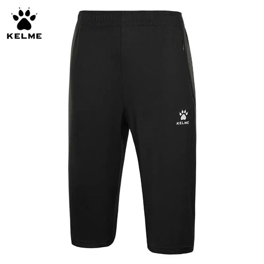 Kelme Sports Capris Men's Summer Breathable Fitness Shorts Football Training Ice Silk Running Shorts