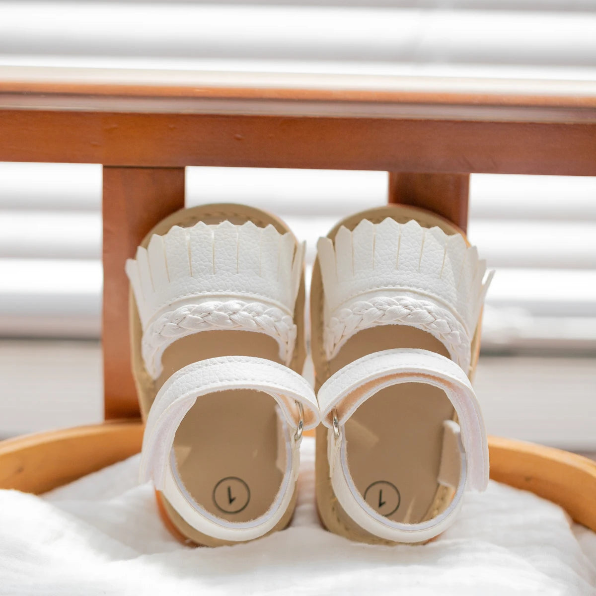 Baby Sandals Baby Girl Shoes Flats Rubber Sole Anti-Slip Sandalen Garden Shoes