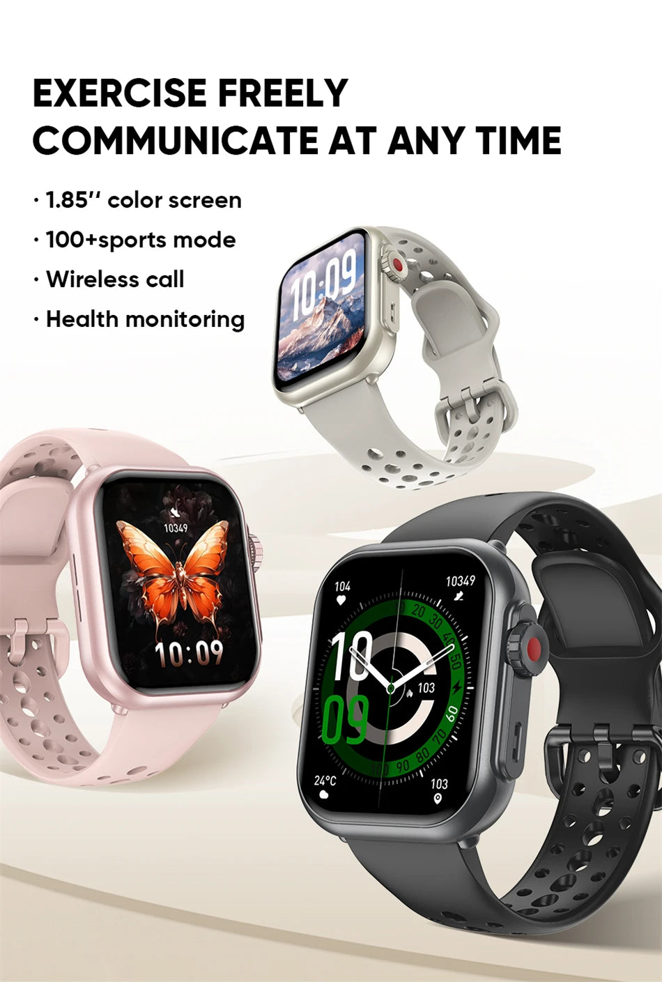 Watch Ultra 2 SE Men Women 1000mAh HD AMOLED GPS Track 100+Sport Heart Rate Bluetooth Call Waterproof Smartwatch For iOS Android