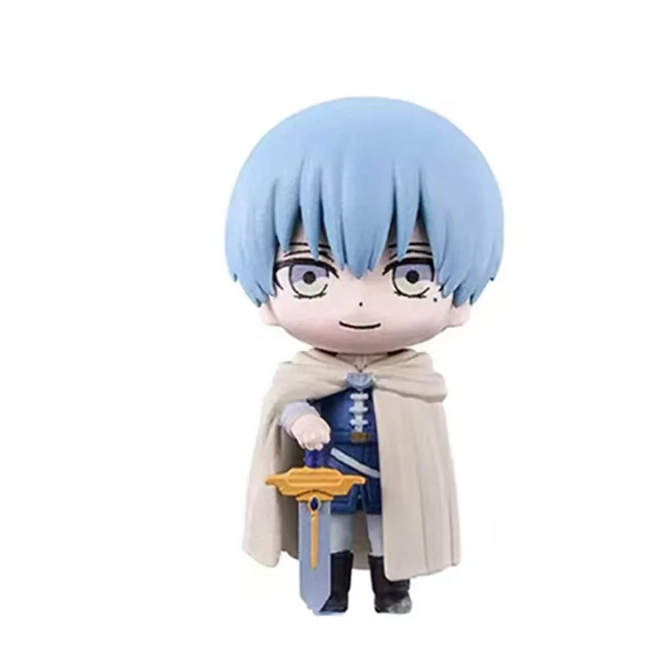 4pcs Frieren: Beyond Journey's End Anime Figure Sitting Fern Action Figures Frieren Noodle Stopper Figure Collection Model Toys