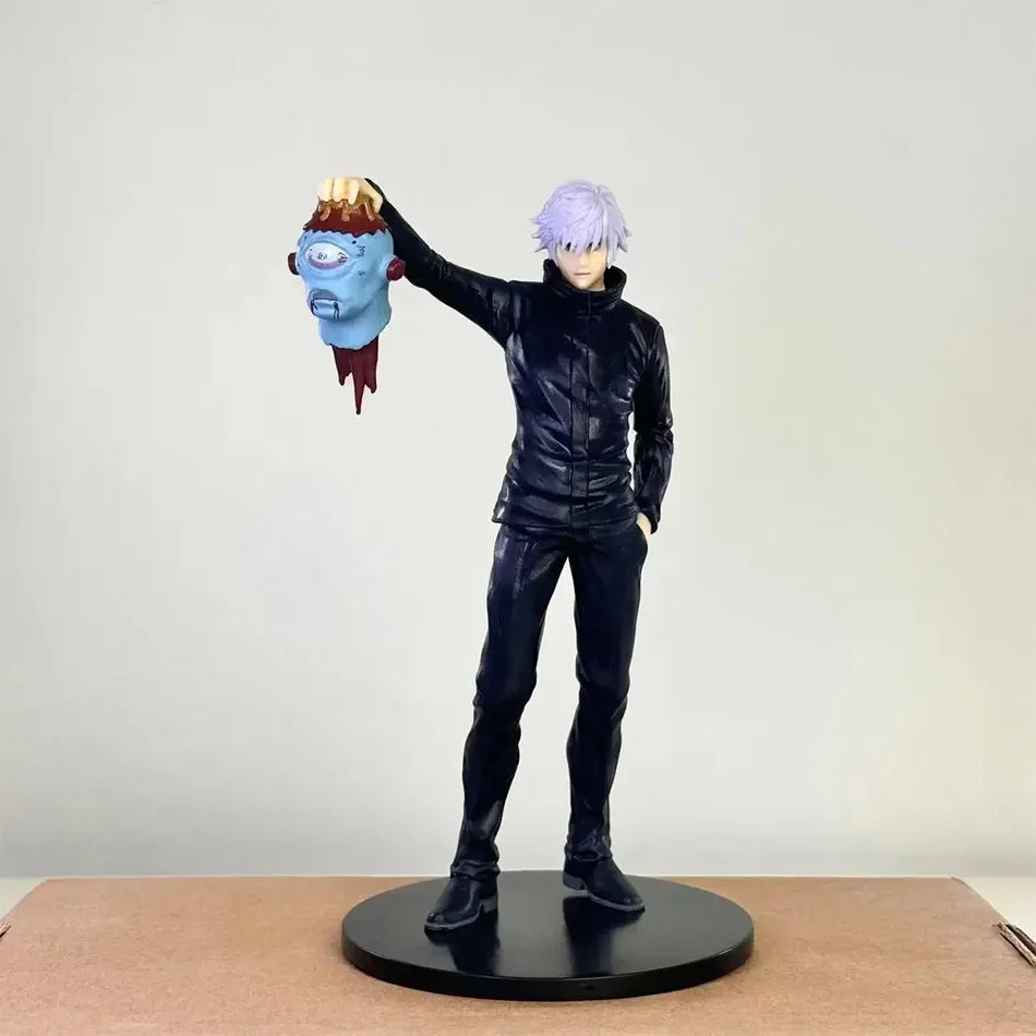 19cm Japanese Anime Jujutsu Kaisen Figure Gojo Satoru Action Figure PVC Model Toys Collectible Statue Standing Kids Gift