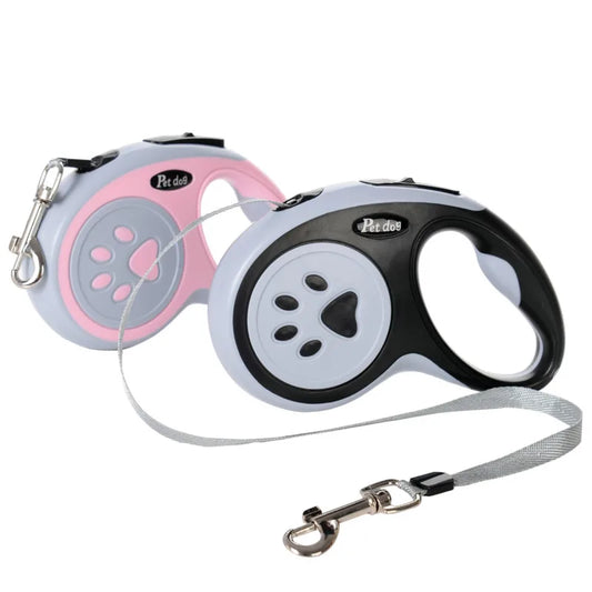 3m 5m Nylon Dog Leash Automatic Retractable Durable Cat Lead Extending Puppy