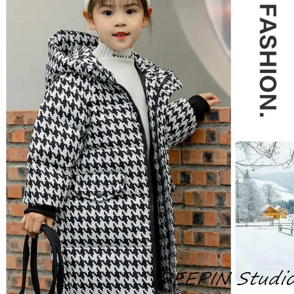 -30℃ Winter Kids Jacket Duck Down Coat For Girls Boys Hooded Clothes Windbreaker Warm Suit Windproof Outerwear nieve 2 -6  Years