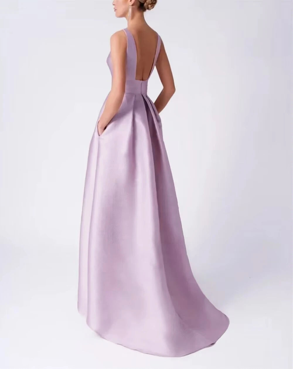 Homecoming Dresses: Prom Dresses Elegant Simple Gown Evening Dress Women
