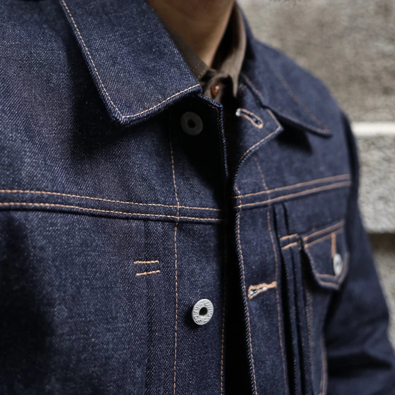 Saucezhan Jeans Jacket Men  Denim Jacket  Jacket Men Jackets