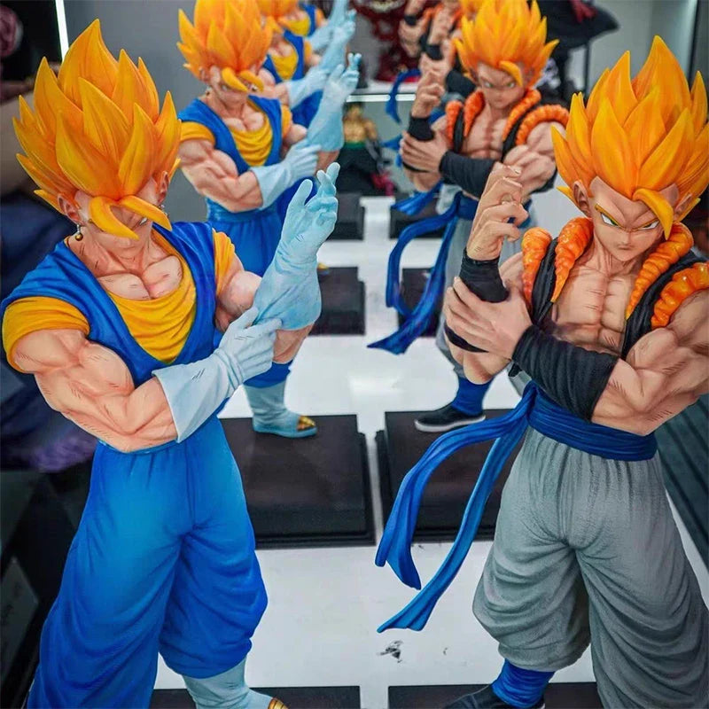 New 50cm JT 2% Double King Beijite Wujita GK Anime Dragon Ball Hand-Made Model Sculpture Decoration Figure for Collectors Gift