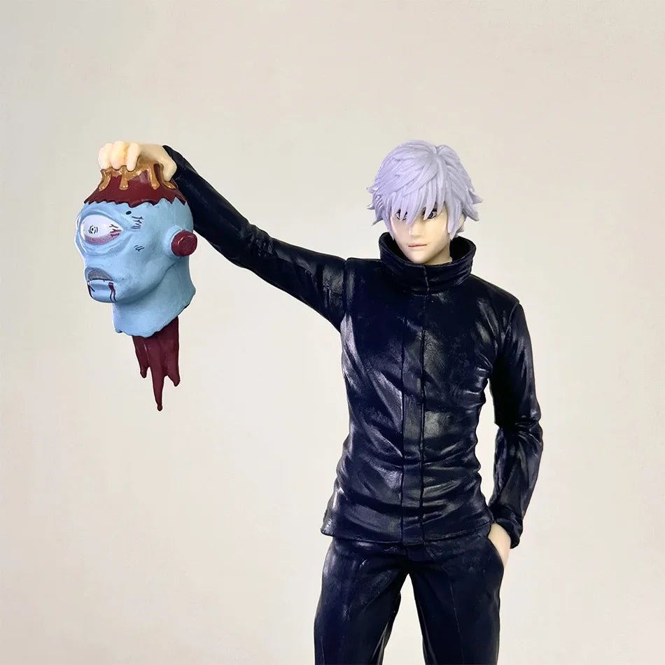 19cm Japanese Anime Jujutsu Kaisen Figure Gojo Satoru Action Figure PVC Model Toys Collectible Statue Standing Kids Gift