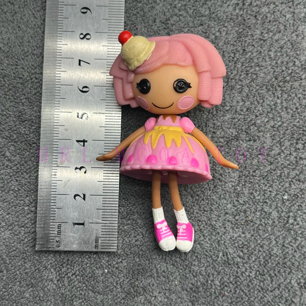 Original 8-10cm Lalaloopsy  Little Sister Multi-style Dolls PVC Girls' Holiday Gift Collection Toys