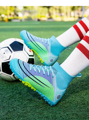 Childrens Football Shoes for Kids Professional Futsal Artificial Grass Sports Soccer Shoes