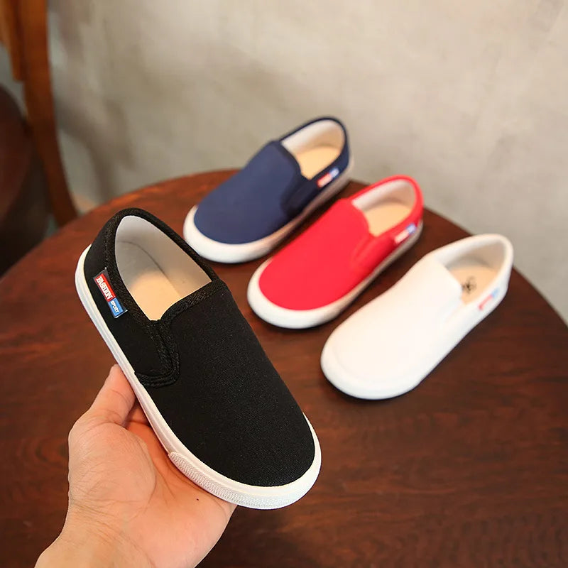 Fashion Unisex Kids Canvas Shoes For Boys Girls Children's Casual Sneakers