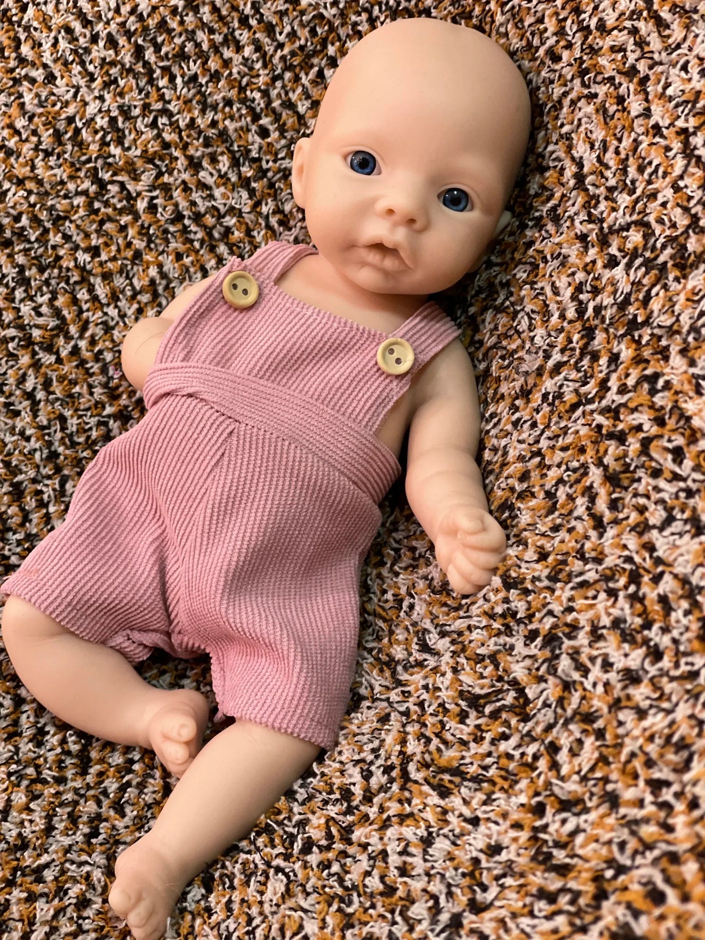 25CM Unpainted Silicone Girls Whole Body Soft Solid Silicone 8 Styles Newborn Baby Dolls Toys For Gifts Reborn Corpo De Silicone