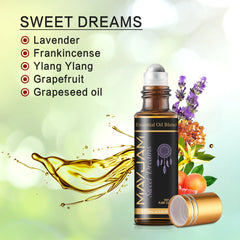 Compound Essential Oils Set Sleep Easy Stress Relief Mosquito Repellent Aroma Fragrance Oil For Body