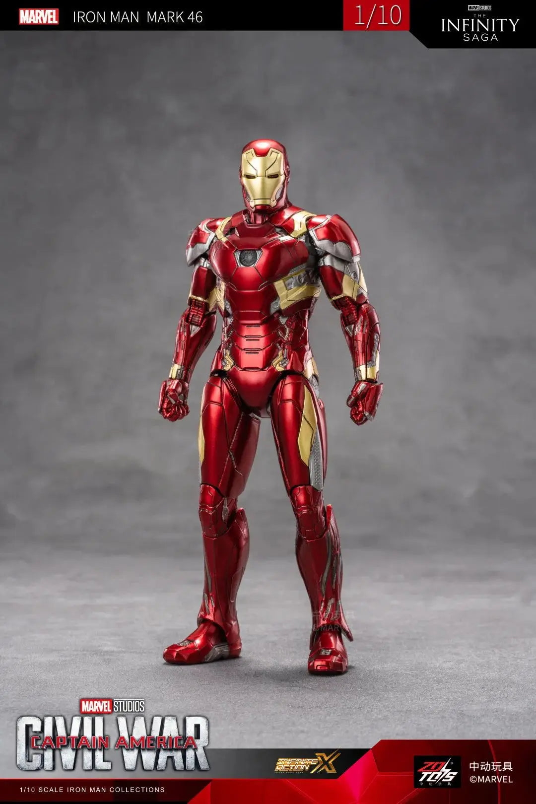 ZDTDS Original Iron Man MK37 Hammerhead MK12 MK38 Igor MK9 Iron Patriot War Machine legends Avengers Action Figure Collect Toy
